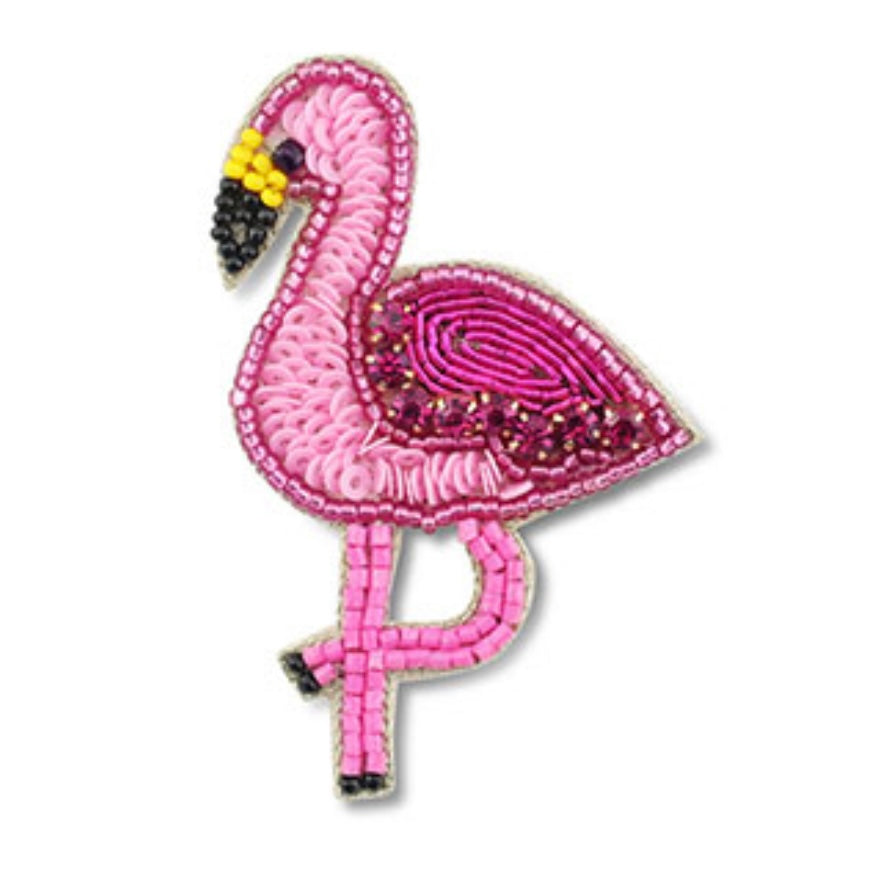 BEADED FLAMINGO