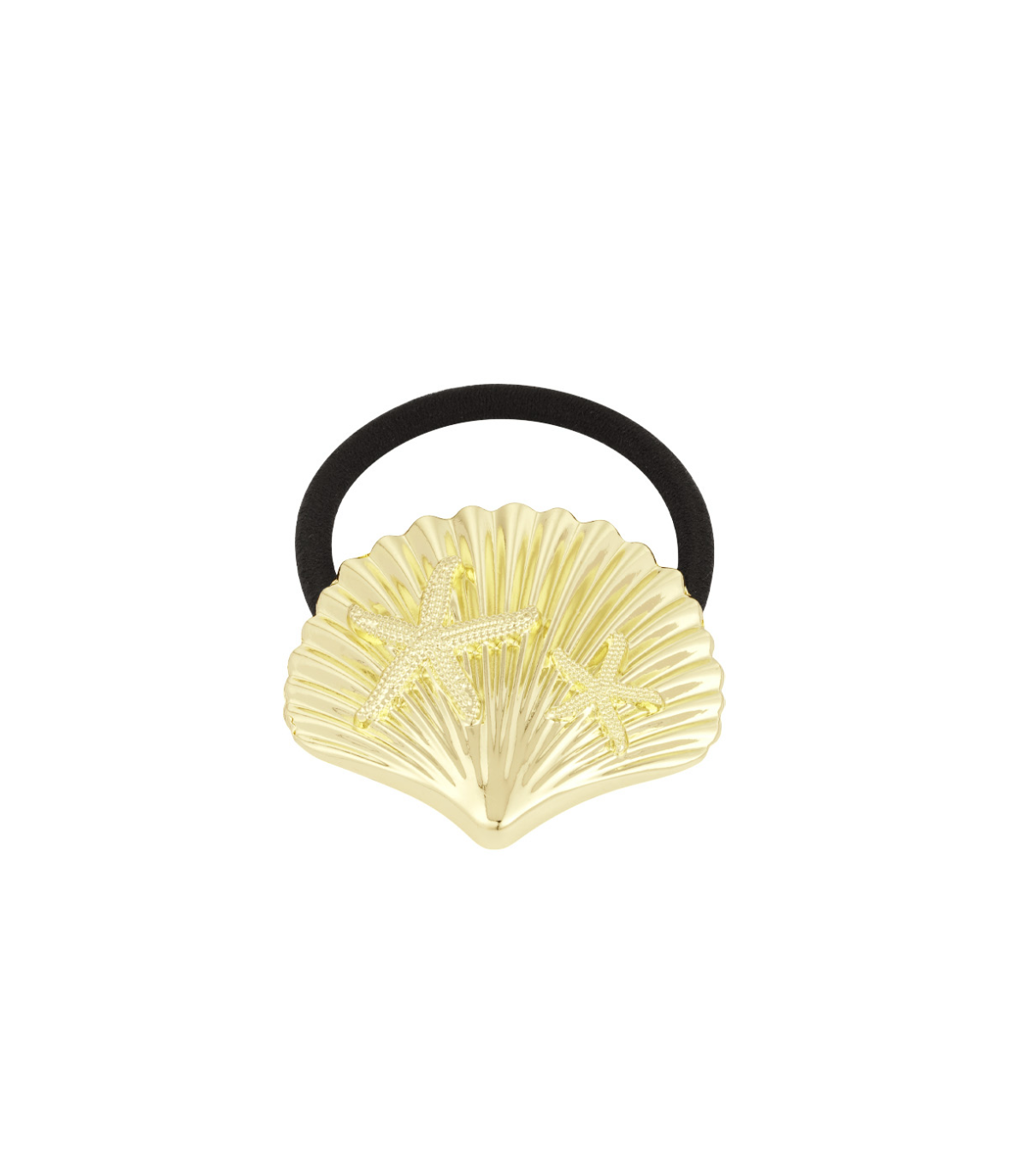 Haarelastiekje Schelp