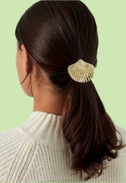 Haarelastiekje Schelp