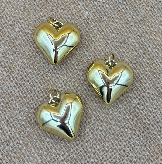 Groot hart bedel RVS