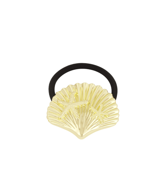 Haarelastiekje Schelp